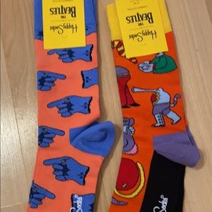 The Beatles collection of happy socks new with tag
